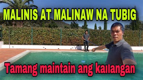 LUMOT OR ALGAE SA SWIMMING POOL PAANO IWASAN .
